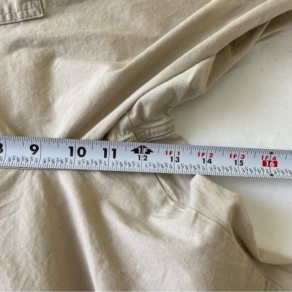 Lee Relaxed Fit Mid Rise Women’s Size 18 98% cotton 2% Spandex Khaki color - Picture 9 of 13